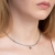 Złocony choker z hematytu